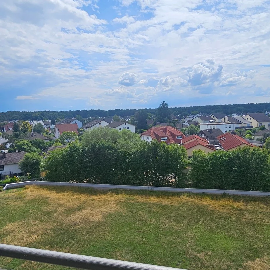 Blick über die Wohnbebauung in Rödermark