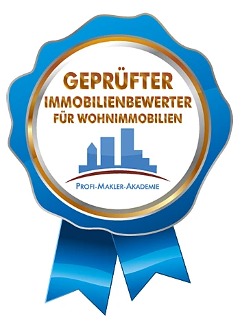 Siegel: Geprüfter Immobilienbewerter für Wohnimmobilien